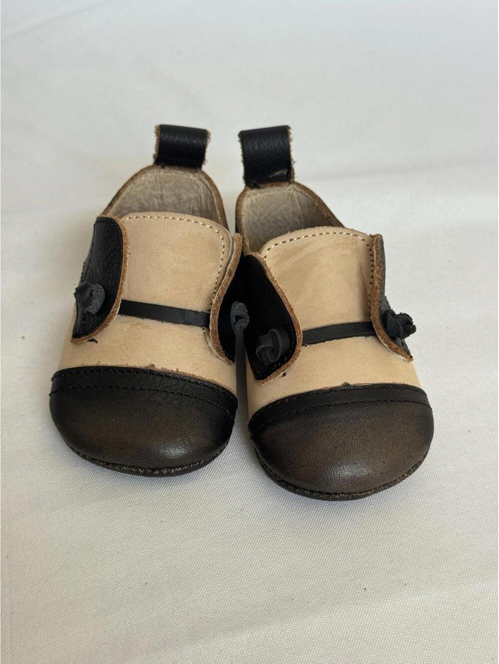 Freebird Baby BABY MABEL BLACK- WHITE SIZE 1 (3-6 MONTHS) NEW